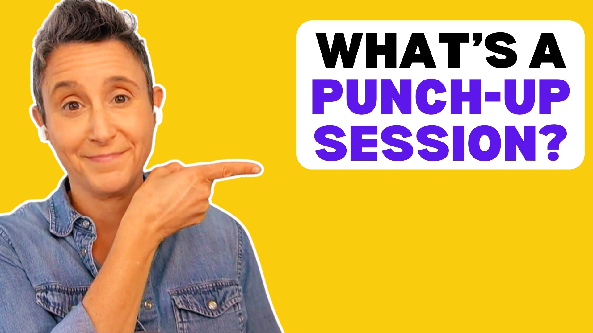 Load video: What are Live Punch-Up Sessions?